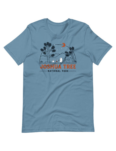 Joshua Tree Spooky National Park Unisex t-shirt | STEELE BLUE