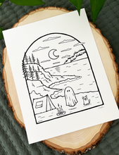 Load image into Gallery viewer, Original INK | Spooky National Park ACADIA