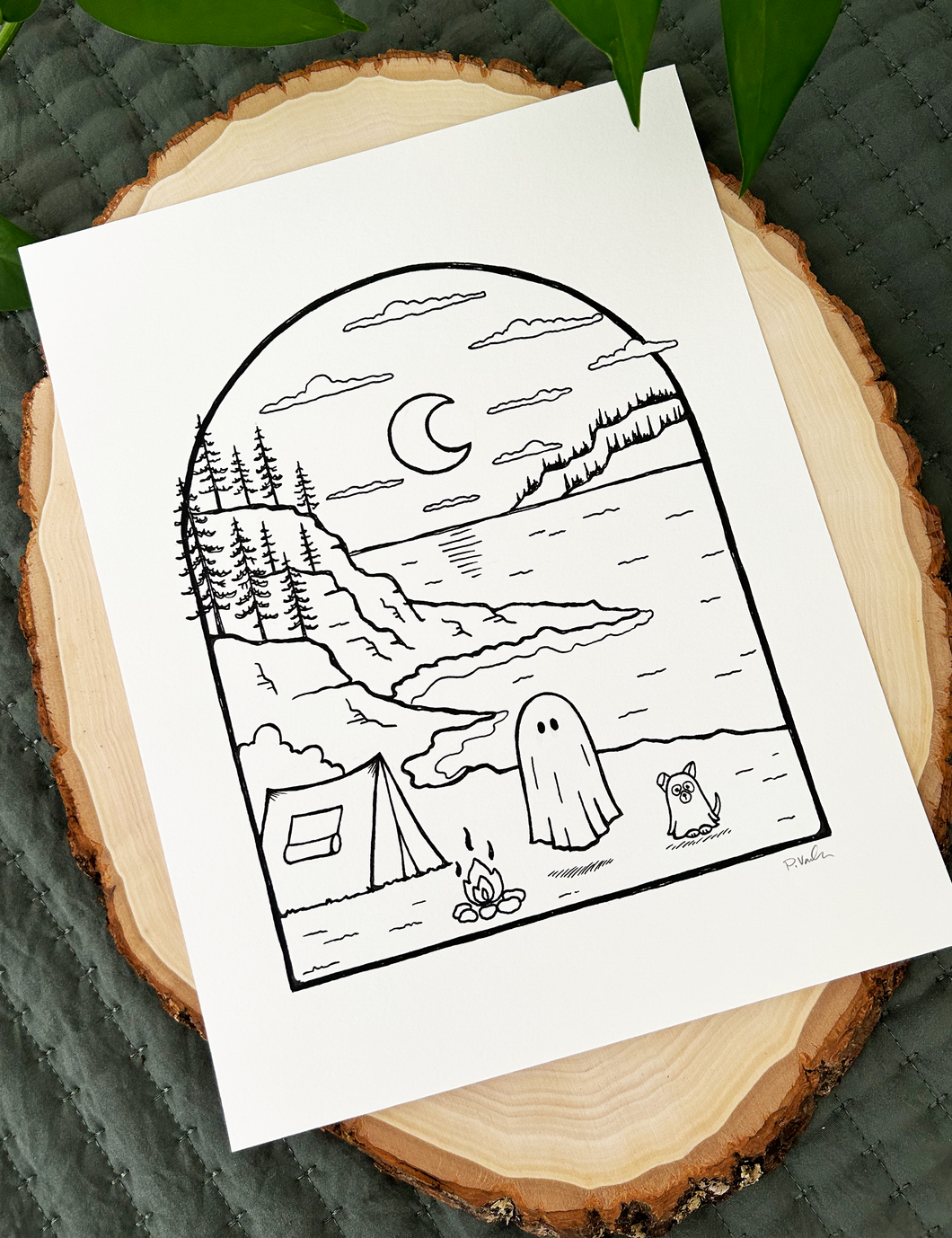 Original INK | Spooky National Park ACADIA