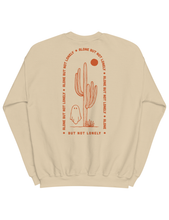 Load image into Gallery viewer, Alone But Not Lonely Unisex Sweatshirt | SAND