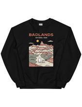 Load image into Gallery viewer, Badlands Spooky National Park Unisex Sweatshirt | BLACK