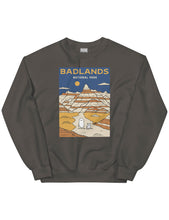 Load image into Gallery viewer, Badlands Spooky National Park Unisex Sweatshirt | CHARCOAL