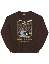 Load image into Gallery viewer, Big Bend Spooky National Park Unisex Sweatshirt | DARK BROWN