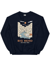 Load image into Gallery viewer, Big Bend Spooky National Park Unisex Sweatshirt | NAVY