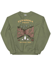 Load image into Gallery viewer, Cuyahoga Valley Spooky National Park Unisex Sweatshirt | MOSS