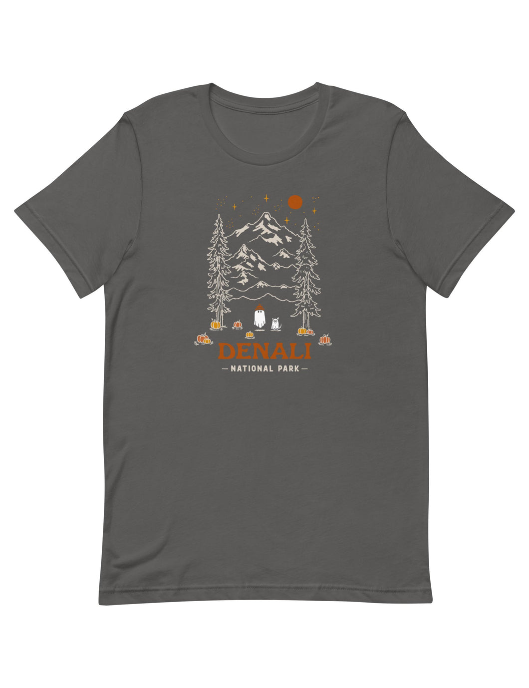 Denali Spooky National Park Unisex t-shirt | ASPHALT
