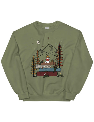 Pages and Pine Unisex Sweatshirt | MOSS