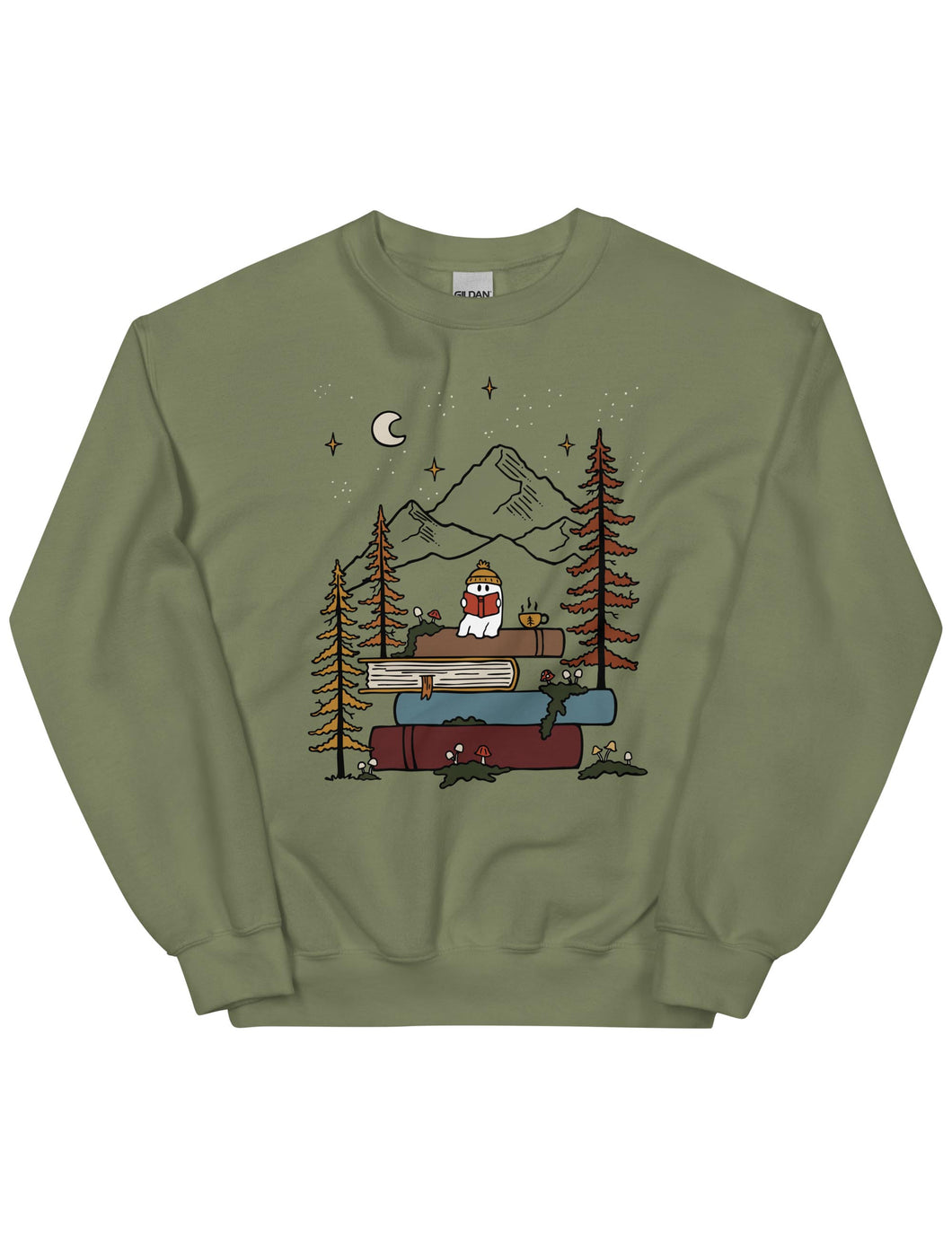 Pages and Pine Unisex Sweatshirt | MOSS
