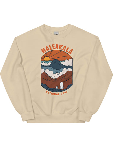 Haleakala Spooky National Park Unisex Sweatshirt | SAND