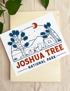Joshua Tree Spooky National Park 11x14 inch Art Print