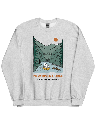New River Gorge Spooky National Park Unisex Sweatshirt | ASH