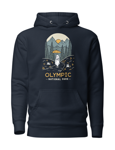 Olympic Spooky National Park Unisex Hoodie | MIDNIGHT