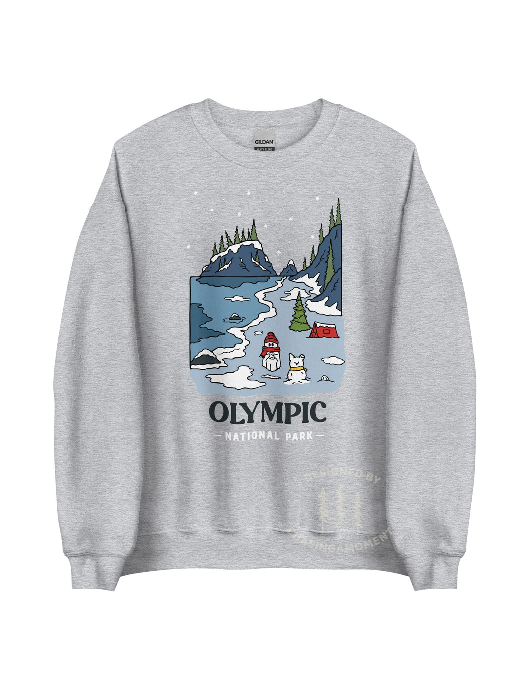 Winter Olympic National Park Unisex Sweatshirt | SPORT GREY