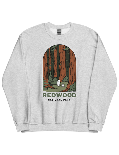 Redwood Spooky National Park Unisex Sweatshirt | ASH