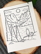 Load image into Gallery viewer, Original INK | Spooky National Park ROCKY MOUNTAIN