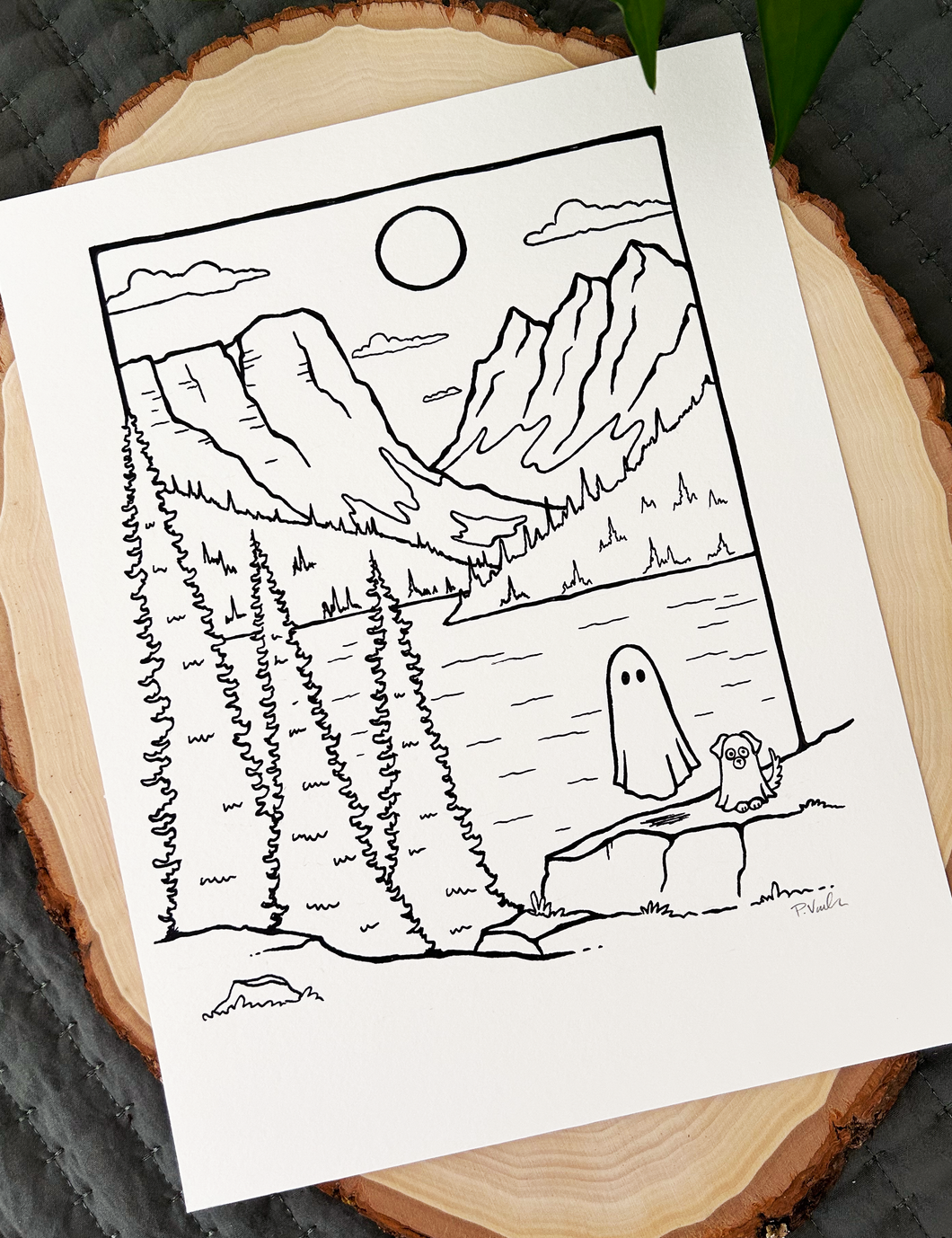 Original INK | Spooky National Park ROCKY MOUNTAIN