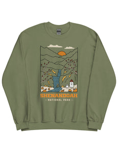 Shenandoah Spooky National Park Unisex Sweatshirt | MOSS