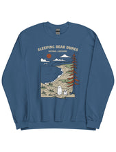 Load image into Gallery viewer, Sleeping Bear Dunes Spooky National Lakeshore Unisex Sweatshirt | LAKE BLUE