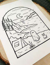 Load image into Gallery viewer, Original INK | Spooky National Park ACADIA