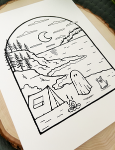 Original INK | Spooky National Park ACADIA