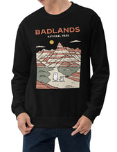 Load image into Gallery viewer, Badlands Spooky National Park Unisex Sweatshirt | BLACK