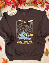 Load image into Gallery viewer, Big Bend Spooky National Park Unisex Sweatshirt | DARK BROWN