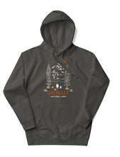 Load image into Gallery viewer, Denali Spooky National Park Unisex Hoodie | VINTAGE BLACK