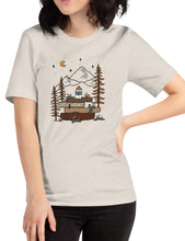 Load image into Gallery viewer, Pages and Pine Unisex t-shirt | HEATHER DUST