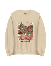 Load image into Gallery viewer, Winter Grand Canyon National Park Unisex Sweatshirt | SAND