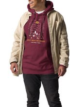 Load image into Gallery viewer, Great Smoky Mountains Spooky National Park Unisex Hoodie | WINE