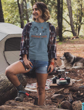 Load image into Gallery viewer, Joshua Tree Spooky National Park Unisex t-shirt | STEELE BLUE