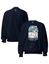 Load image into Gallery viewer, Winter Joshua Tree National Park Unisex Sweatshirt | NAVY