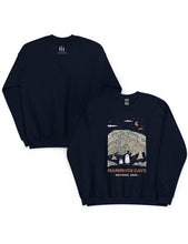Load image into Gallery viewer, Mammoth Cave Spooky National Park Unisex Sweatshirt | NAVY