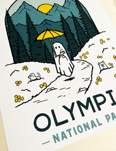Olympic Spooky National Park 11x14 inch Art Print