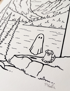 Original INK | Spooky National Park ROCKY MOUNTAIN