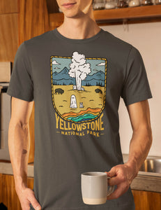 Yellowstone Spooky National Park Unisex t-shirt | ASPHALT