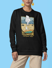 Load image into Gallery viewer, Yellowstone Spooky National Park Unisex Sweatshirt | BLACK