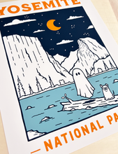 Load image into Gallery viewer, Yosemite Spooky National Park 11x14 inch Art Print