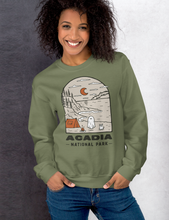 Load image into Gallery viewer, Acadia Spooky National Park Unisex Sweatshirt | MOSS