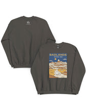 Load image into Gallery viewer, Badlands Spooky National Park Unisex Sweatshirt | CHARCOAL