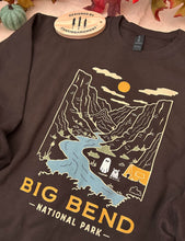 Load image into Gallery viewer, Big Bend Spooky National Park Unisex Sweatshirt | DARK BROWN
