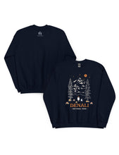 Load image into Gallery viewer, Denali Spooky National Park Unisex Sweatshirt | NAVY