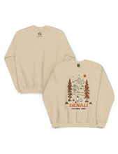 Load image into Gallery viewer, Denali Spooky National Park Unisex Sweatshirt | SAND