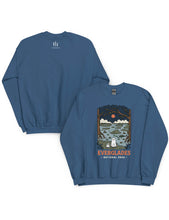 Load image into Gallery viewer, Everglades Spooky National Park Unisex Sweatshirt | LAKE BLUE