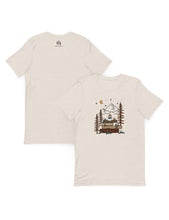 Load image into Gallery viewer, Pages and Pine Unisex t-shirt | HEATHER DUST