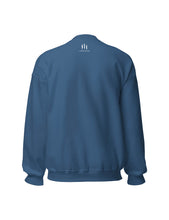 Load image into Gallery viewer, Glacier Spooky National Park Unisex Sweatshirt | LAKE BLUE