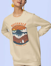 Load image into Gallery viewer, Haleakala Spooky National Park Unisex Sweatshirt | SAND