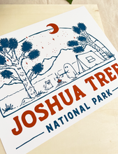 Load image into Gallery viewer, Joshua Tree Spooky National Park 11x14 inch Art Print