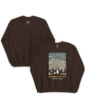 Load image into Gallery viewer, Mammoth Cave Spooky National Park Unisex Sweatshirt | DARK BROWN