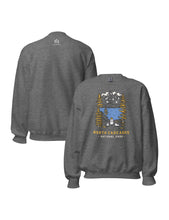 Load image into Gallery viewer, North Cascades Spooky National Park Unisex Sweatshirt | HEATHER GRAPHITE